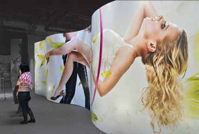 Curved Wall Display